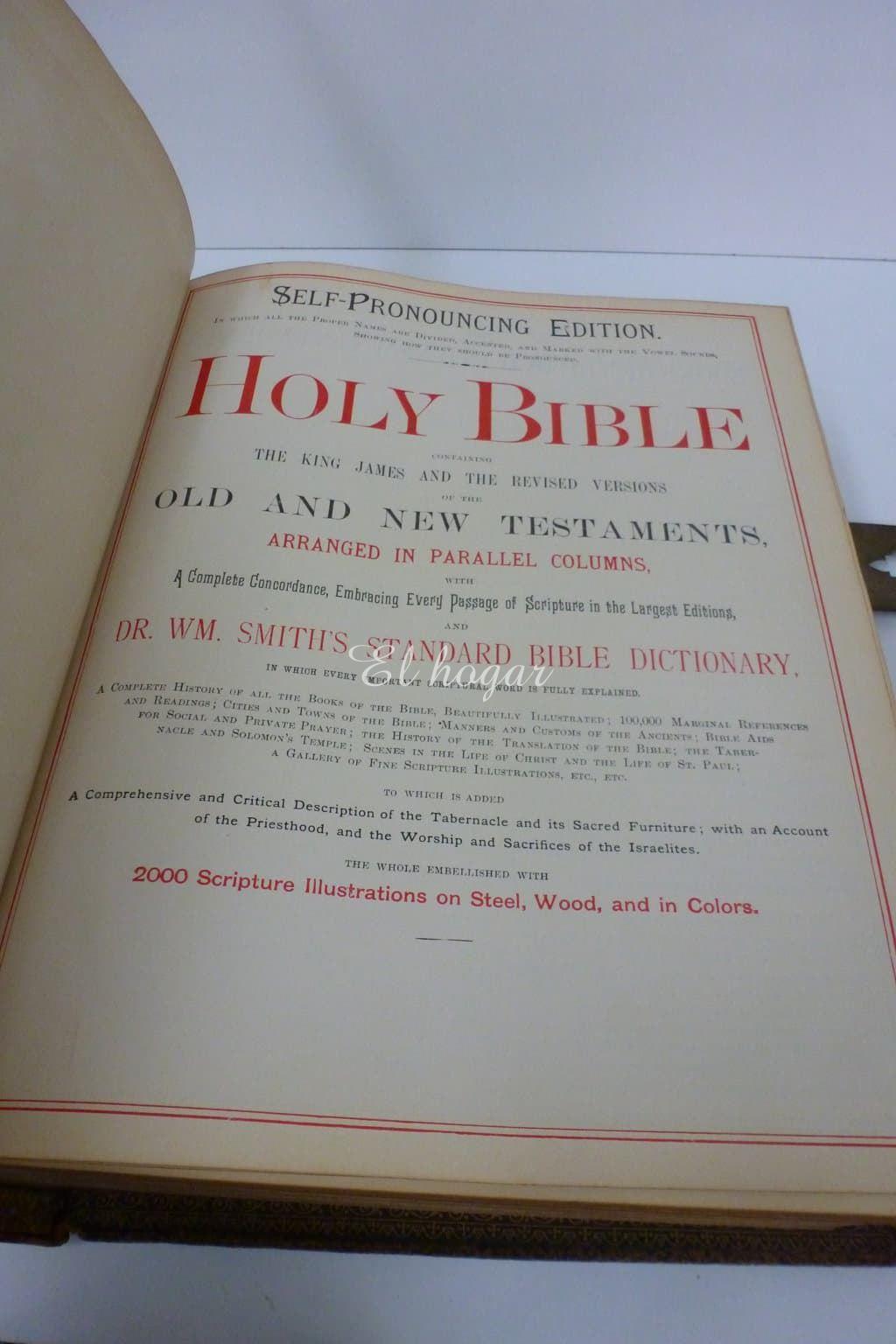 Biblia americana 1892 - Imagen 8