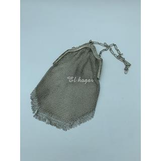 Bolso de malla de plata - Imagen 1