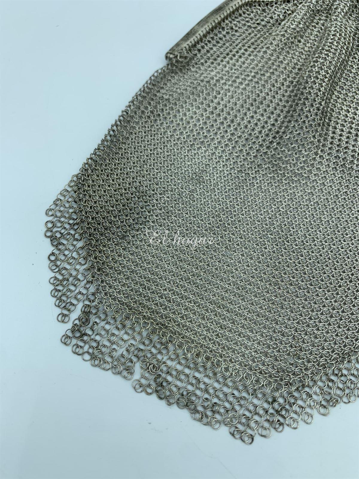 Bolso de malla de plata - Imagen 2
