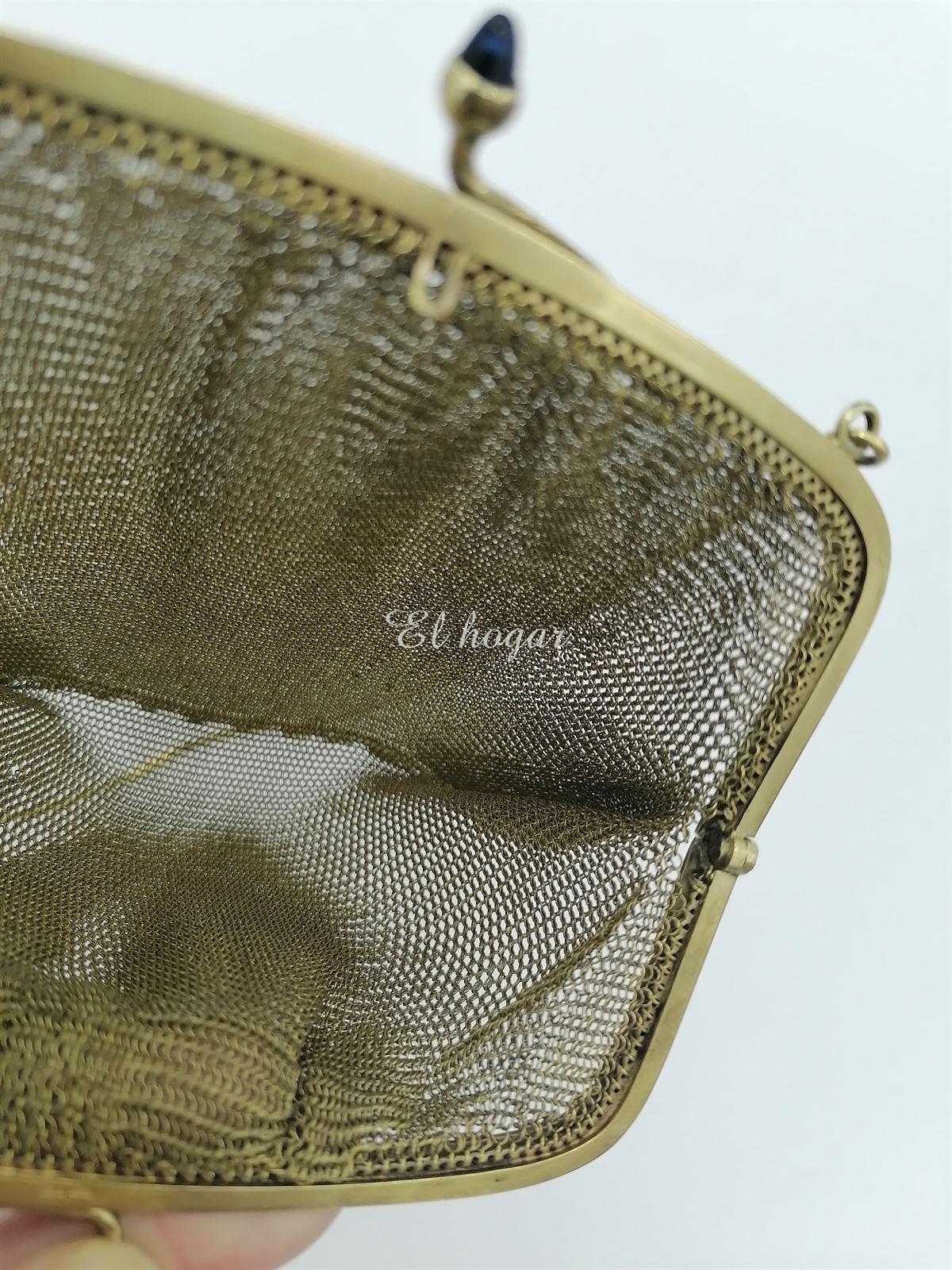 BOLSO DE MALLA DORADA - Imagen 5