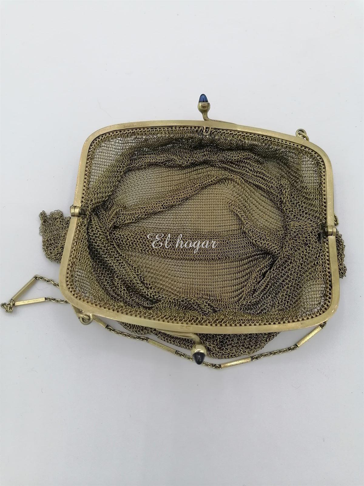 BOLSO DE MALLA DORADA - Imagen 6