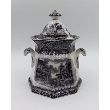 Bombonera o recipiente para mermelada, W. Adams & Sons 1849 - Imagen 1