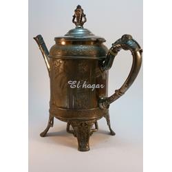 Cafetera de metal plateado, Pairpoint MFG Cº - Imagen 2