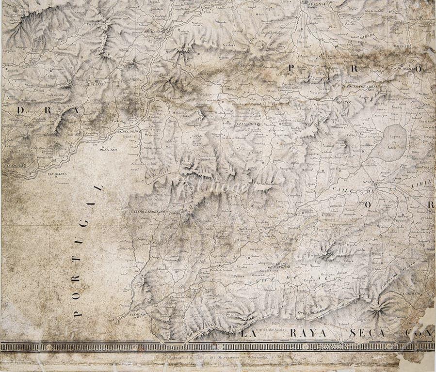 Carta Geométrica de Galicia por el Doctor Don Domingo Fontán, 1845 - Imagen 12