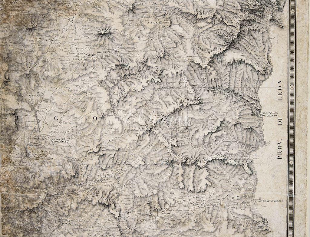 Carta Geométrica de Galicia por el Doctor Don Domingo Fontán, 1845 - Imagen 7