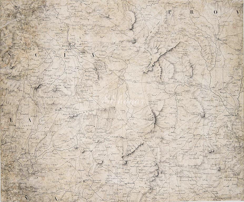 Carta Geométrica de Galicia por el Doctor Don Domingo Fontán, 1845 - Imagen 9