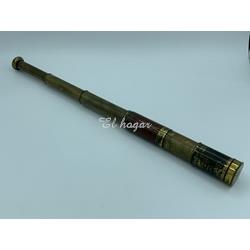 Catalejo de latón y madera - Imagen 1