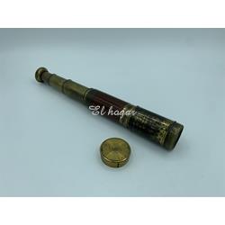 Catalejo de latón y madera - Imagen 2