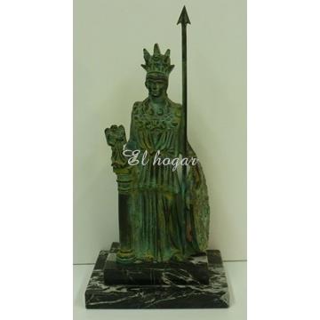 Figura de la Diosa Atenea en bronce - Imagen 1