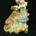 Figura de porcela de biscuit, niña con perro - Imagen 1