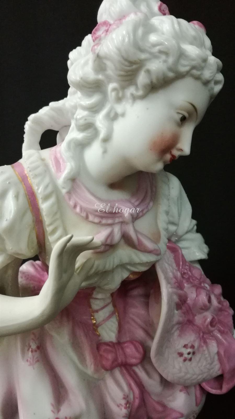 Figura de porcelana de biscuit - Imagen 1