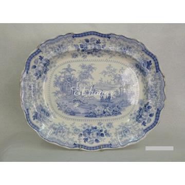 Fuente de loza inglesa, Maddock and Seddon, 1839-1842 - Imagen 1