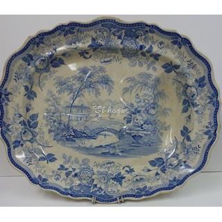 Fuente para carne con hueco de salsa (1846-1861) - Imagen 1