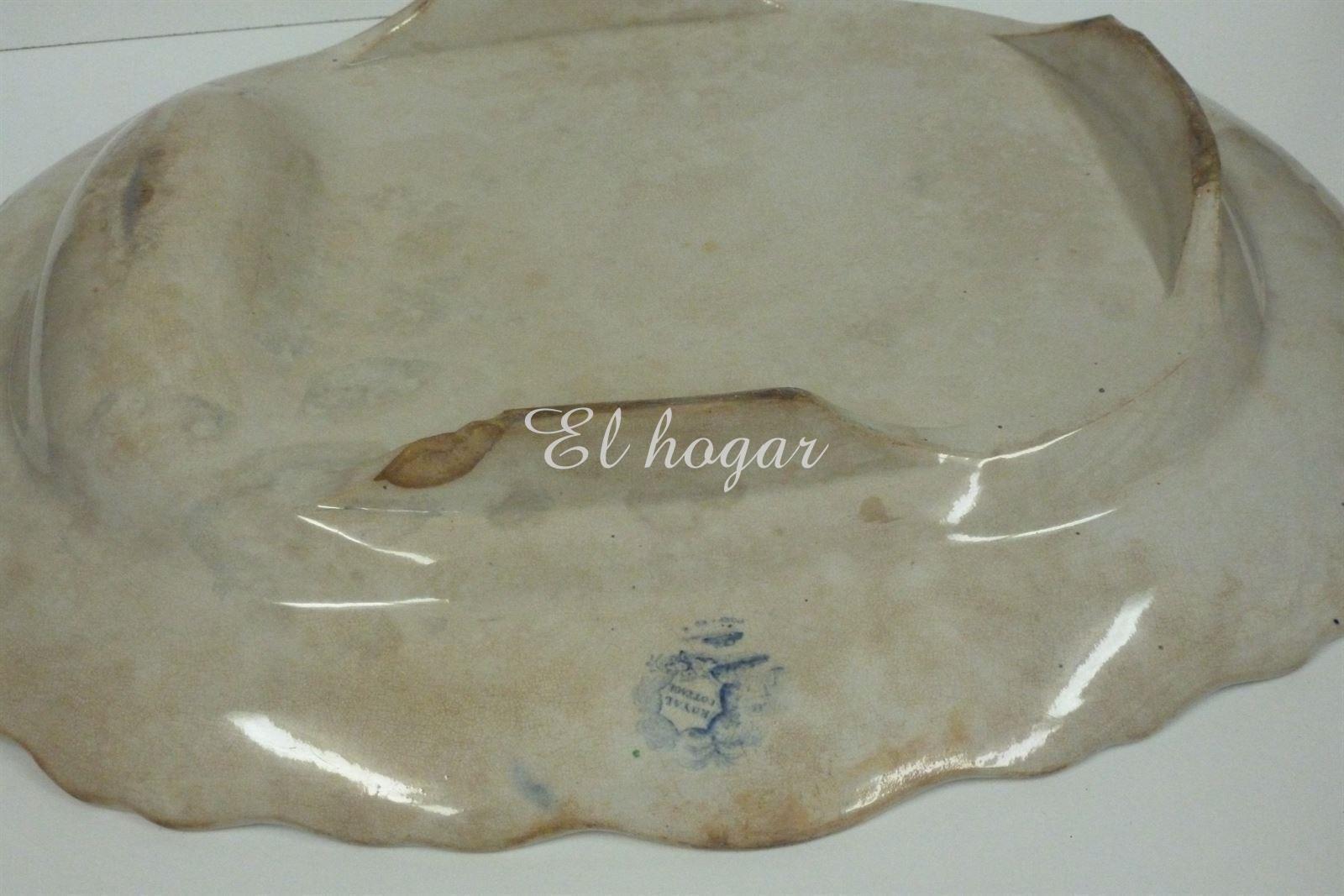 Fuente para carne con hueco de salsa (1846-1861) - Imagen 5