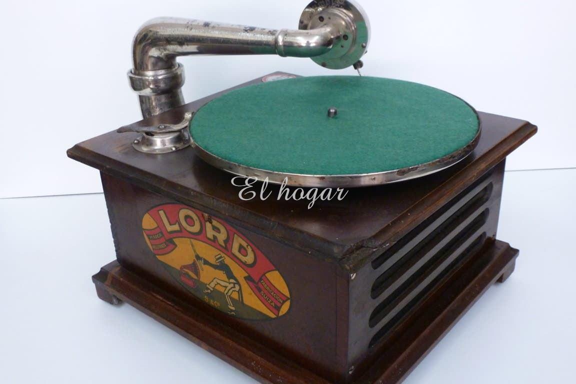 Gramófono Lord, fabricado en Suiza - Imagen 5