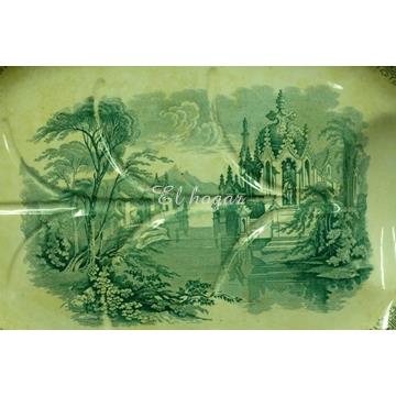 Gran fuente para carne con hueco de salsa - Imagen 2