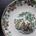 Gran plato de loza inglesa con decorado chinesco - Imagen 1