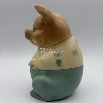 Hucha de cerámica ”MR. PIG” Ellgreave Pottery - Imagen 2