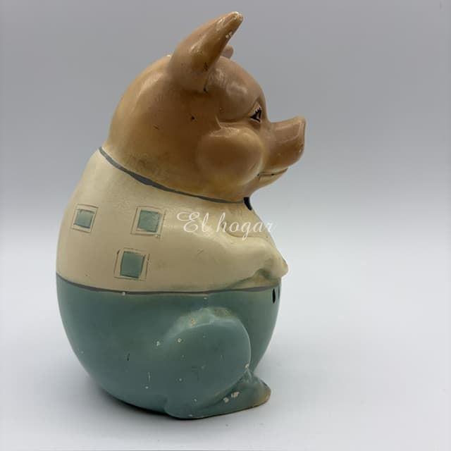 Hucha de cerámica ”MR. PIG” Ellgreave Pottery - Imagen 4