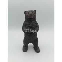 Hucha de hierro con forma de oso - Imagen 1