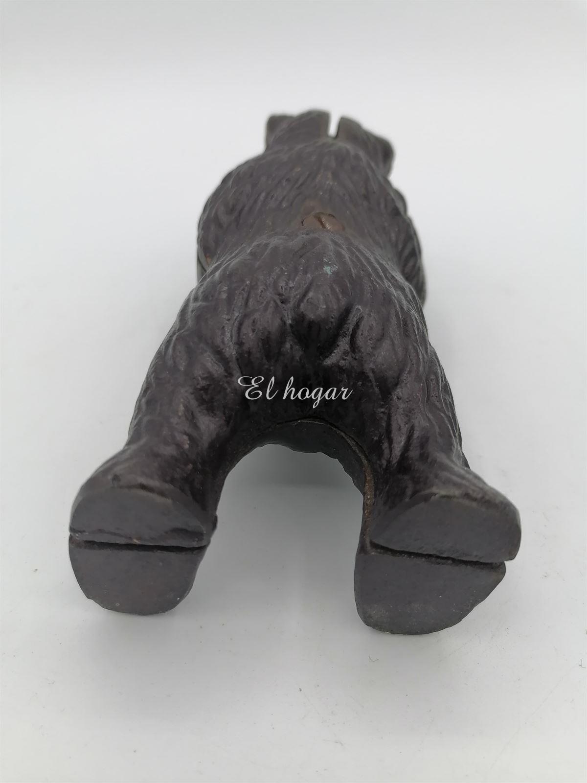 Hucha de hierro con forma de oso - Imagen 7
