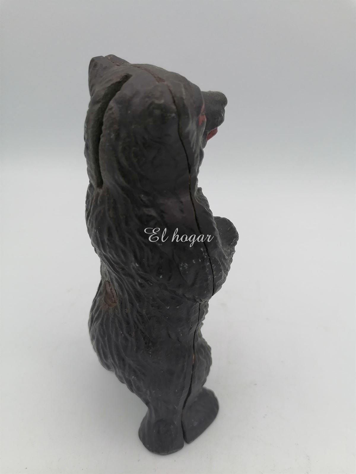 Hucha de hierro con forma de oso - Imagen 8