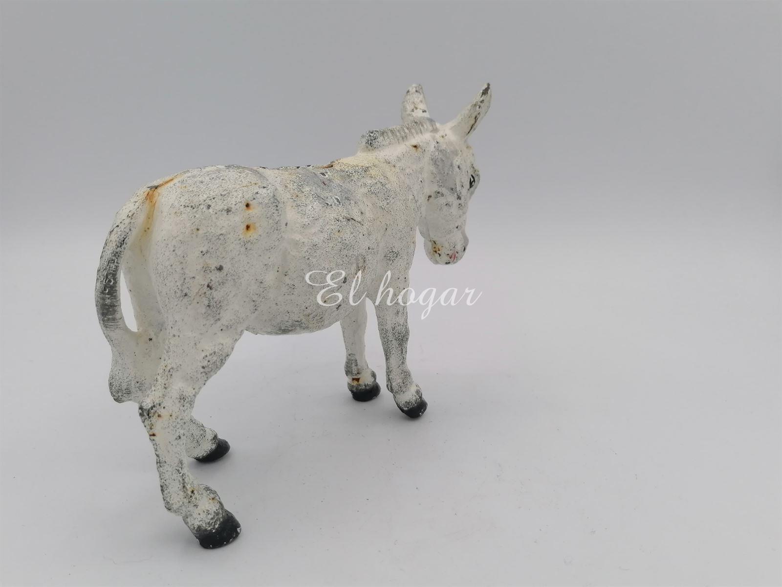 HUCHA DE HIERRO PINTADO CON FORMA DE BURRO - Imagen 6
