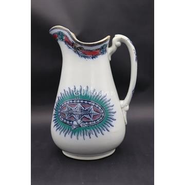 Jarra loza inglesa Indian Star, 1861 - Imagen 2