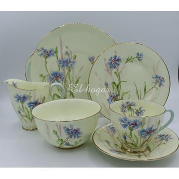 Juego de 6 servicios te con pastas, Royal Doulton - Imagen 1