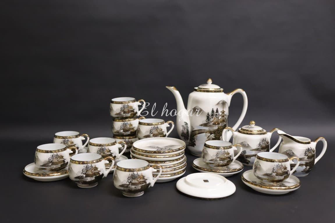 Juego Antiguo Completo Porcelana China