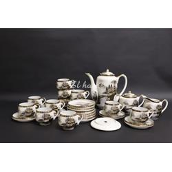 Juego de café de porcelana, 12 servicios . Japón - Imagen 1