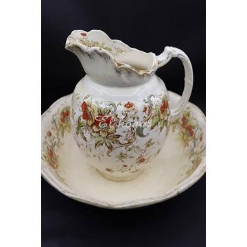 Juego de lavabo, jofaina y jarra. S. Fielding and Cº 1891-1913 - Imagen 1