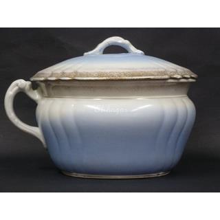 Orinal con tapa de loza inglesa, JOHNSON BROS - Imagen 1