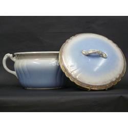 Orinal con tapa de loza inglesa, JOHNSON BROS - Imagen 2