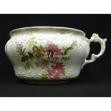 Orinal de loza inglesa, Henry Alcock Co. (1861-1910) - Imagen 1