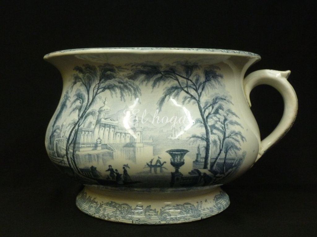 Orinal de loza inglesa , Wedgwood & Co. 1856 - Imagen 1