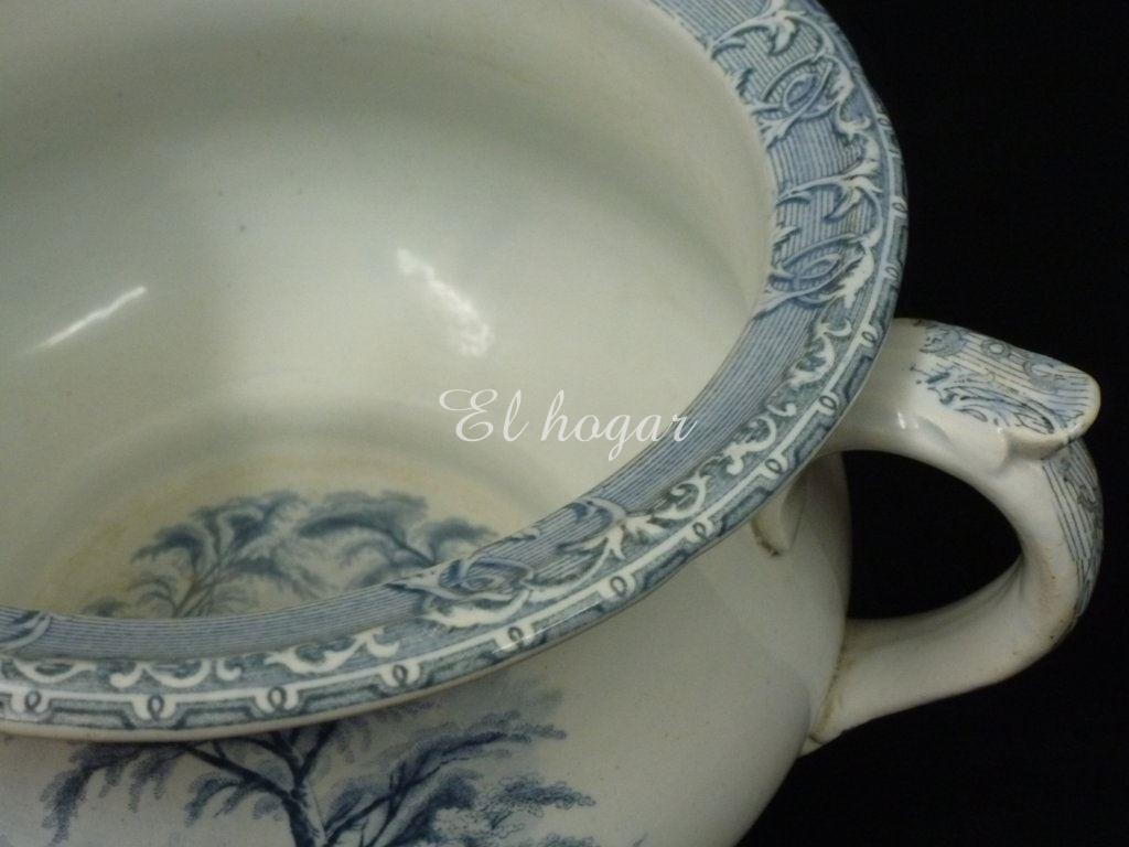 Orinal de loza inglesa , Wedgwood & Co. 1856 - Imagen 6