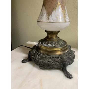 Pareja de cristal opalino y calamina - Imagen 2