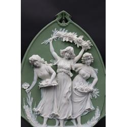 Placa de porcelana de Wesgwood - Imagen 1