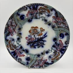 Plato de loza inglesa fabricado por Thomas Dimmock, 1850 - Imagen 1