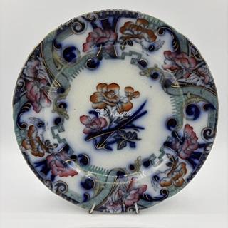 Plato de loza inglesa fabricado por Thomas Dimmock, 1850 - Imagen 1