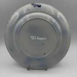 Plato de loza inglesa fabricado por Thomas Dimmock, 1850 - Imagen 2