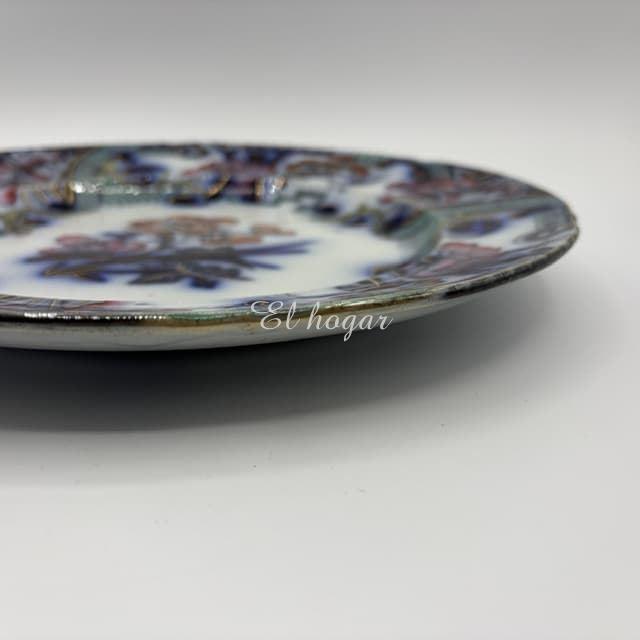 Plato de loza inglesa fabricado por Thomas Dimmock, 1850 - Imagen 5