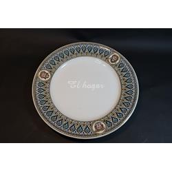 Plato loza inglesa W. T. Copeland & sons, 1876 - Imagen 1