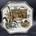 Plato octagonal Wallis Gimson & Cº 1884, serie “ The world” - Imagen 1