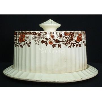 Quesera de loza inglesa, 1888-1898 - Imagen 1