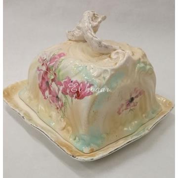 Quesera de loza inglesa - Imagen 2