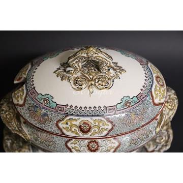 Sopera individual con fuente , Copeland 1864 - Imagen 2