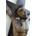 Talla de madera policromada de cristo crucificado corona - Imagen 1