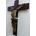 Talla de madera policromada de cristo crucificado corona - Imagen 2